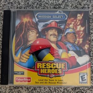 Fisher Price 2003 Rescue Heroes Mission Select Computer PC CD-ROM Windows/Mac